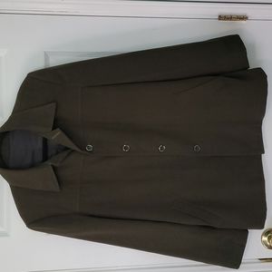 Blazer Unisex Vintage Olive L in ladies M in mens